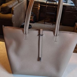 Vince Camuto Saffiano Leather Tote Bag - Leila